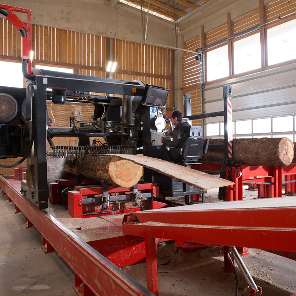 Wravor WRC 1250 AC Horizontal 50" Bandsaw Sawmill - WRC 1250 AC