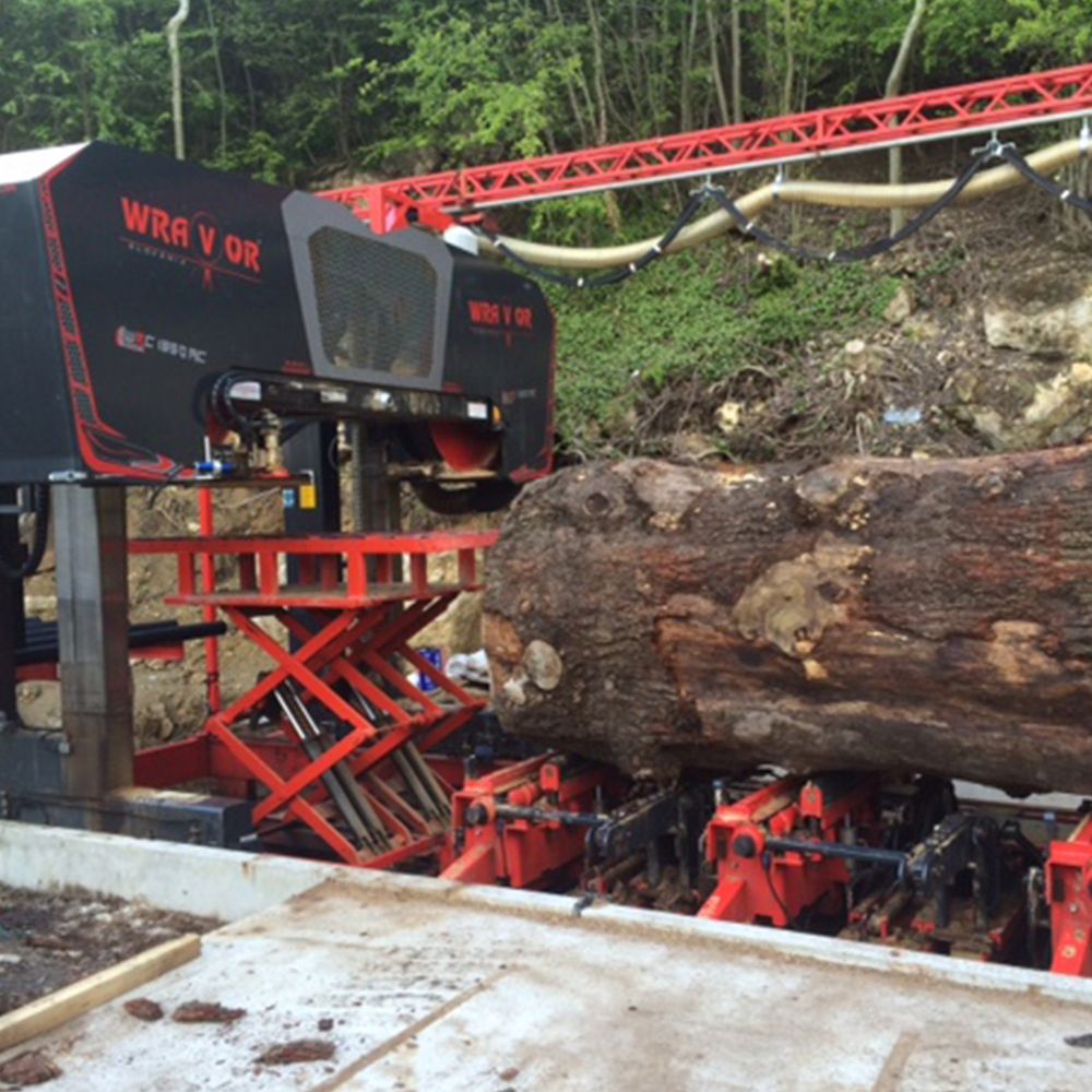 Wravor WRC 2000 AC Horizontal 78" Bandsaw Sawmill