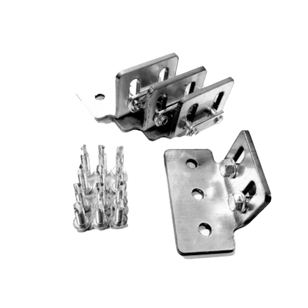 Gridiron Ladder Rack Slotted Mounting Bracket Kit