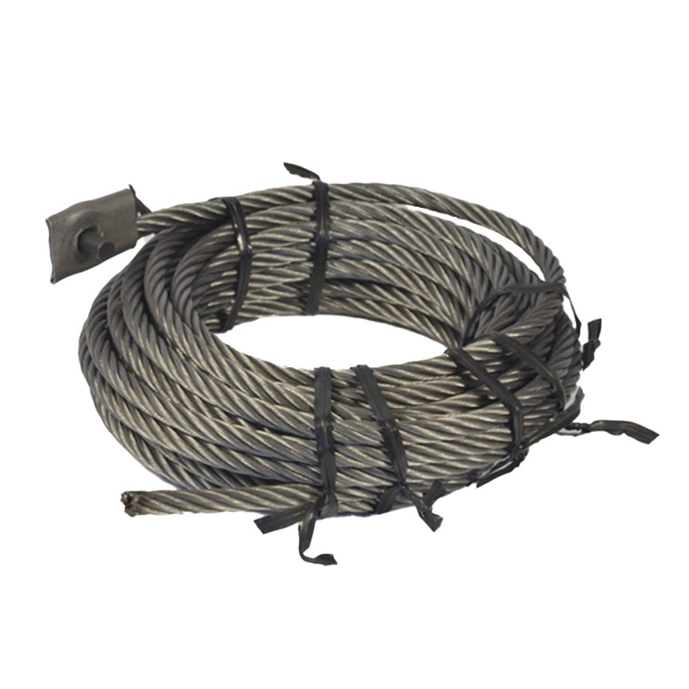 Wyeth-Scott Ratchet Puller Cable 5/16" X 35' w/Clip Installed