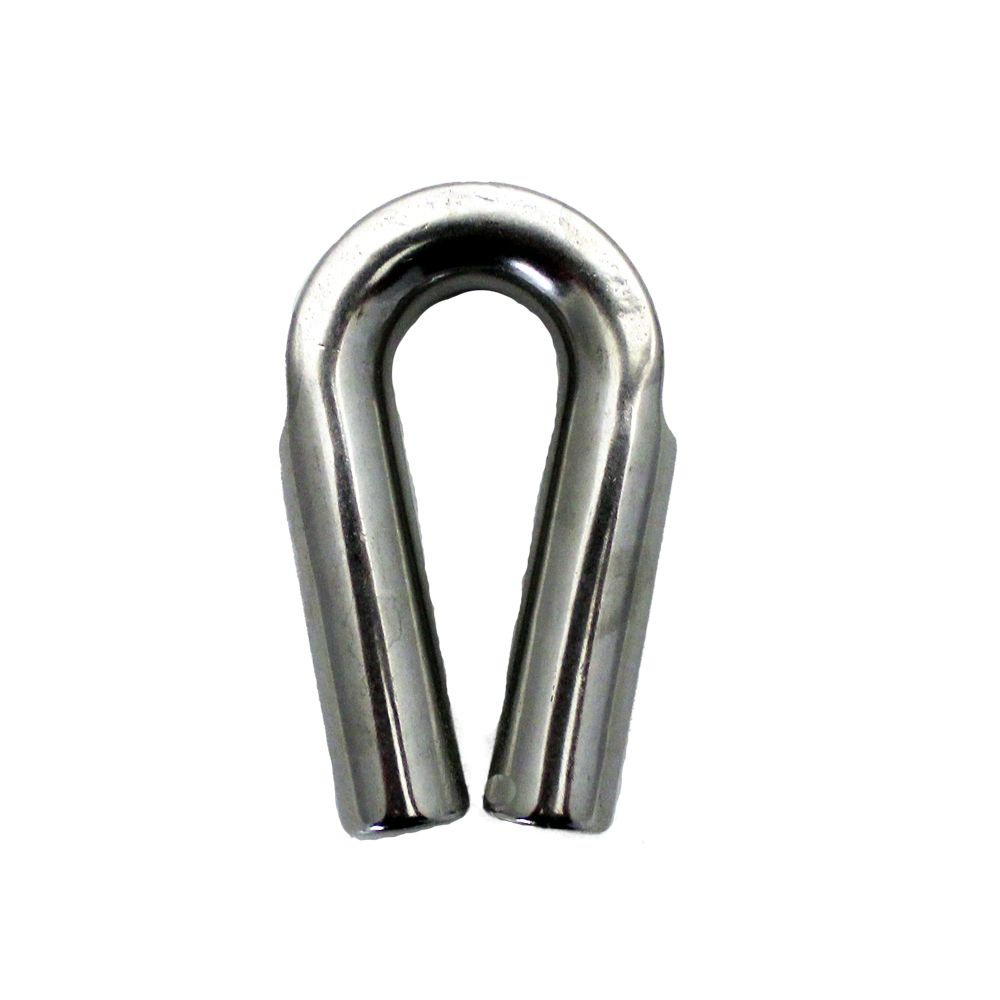3/8" Heavy Duty Tube Stainless Steel Thimble