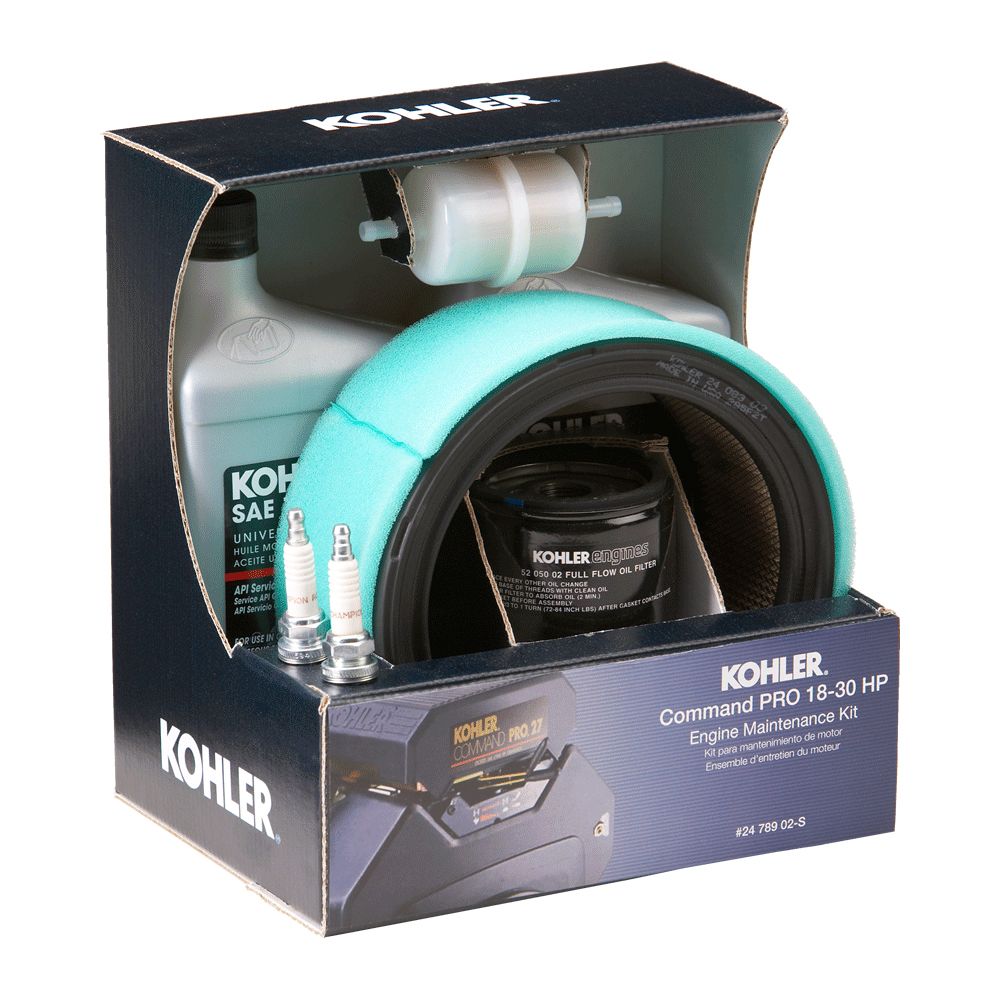 Lucas Mill Kohler Tune Up Filter Kit 25, 27 30 HP (EFI Also Needs Part # K2505042S)