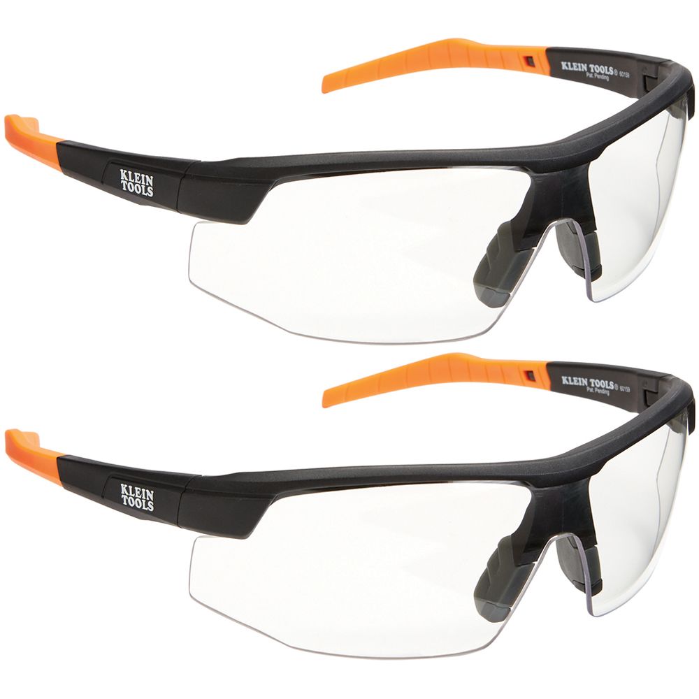 Klein Tools Standard Anti-Fog Safety Glasses (Clear) 2 Pack