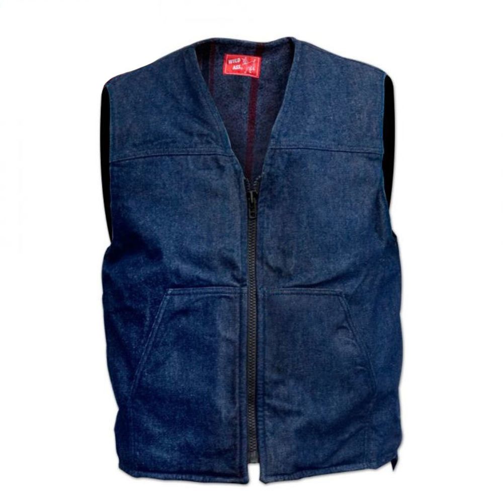Wild Ass Lined Denim Vest