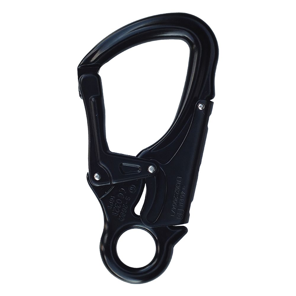 ArborMAX Locking Aluminum Snap Hook (Black)