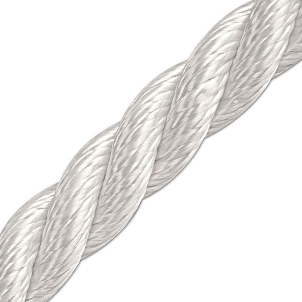 Teufelberger 1/2" Safety Blue 3-Strand Bull Rope (200' Hank)