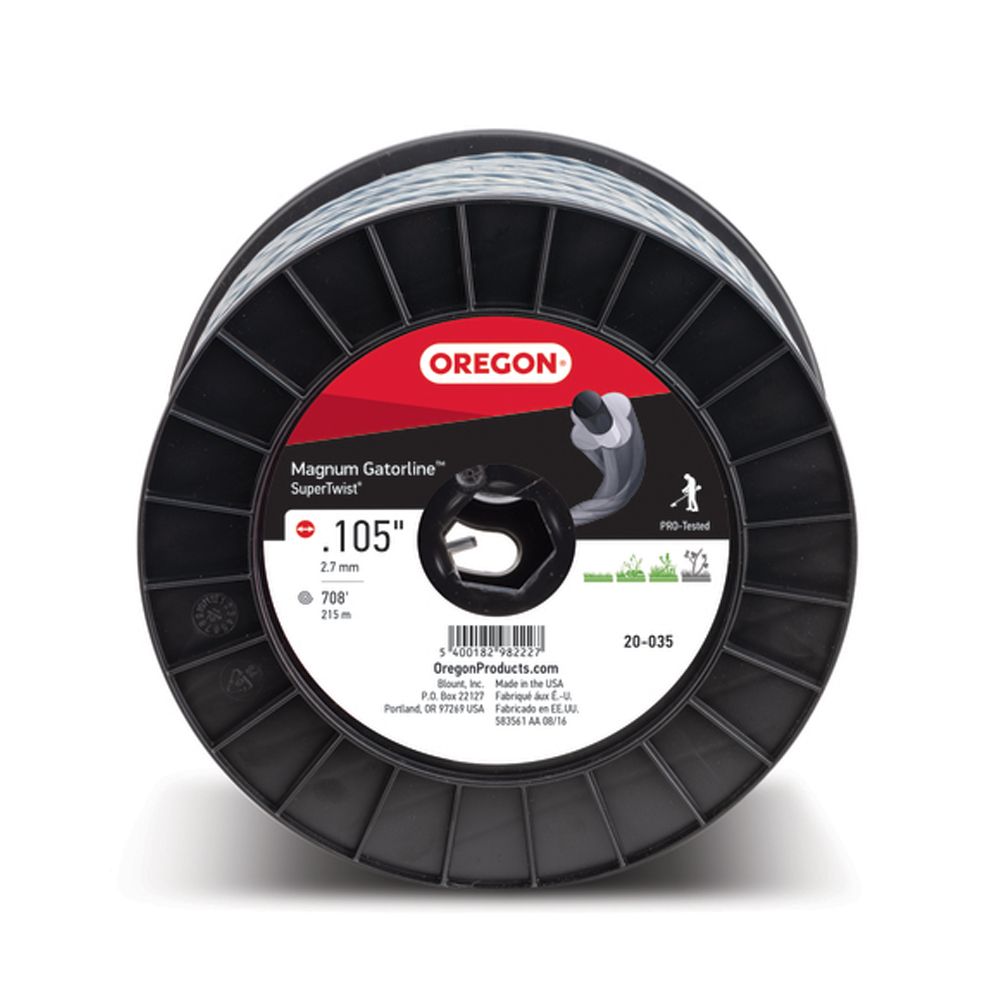 Oregon SuperTwist Magnum Gatorline (.105") 3lb Spool 20-035