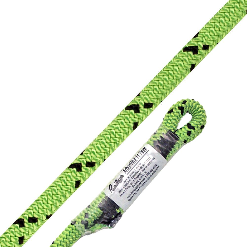 ArborMAX Gator (11.7mm) 24-Strand Climbing Rope (200' Hank with Sewn Eye)