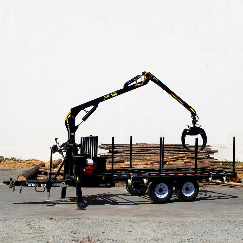 AM Machinery 5 Ton Road Log Trailer