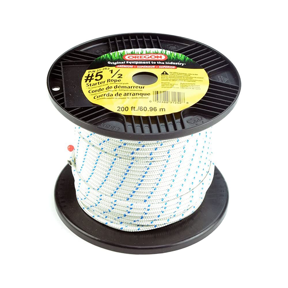Oregon Premium Nylon Braid Starter Rope # 5 (1/2 x 200' Reel) 31-252