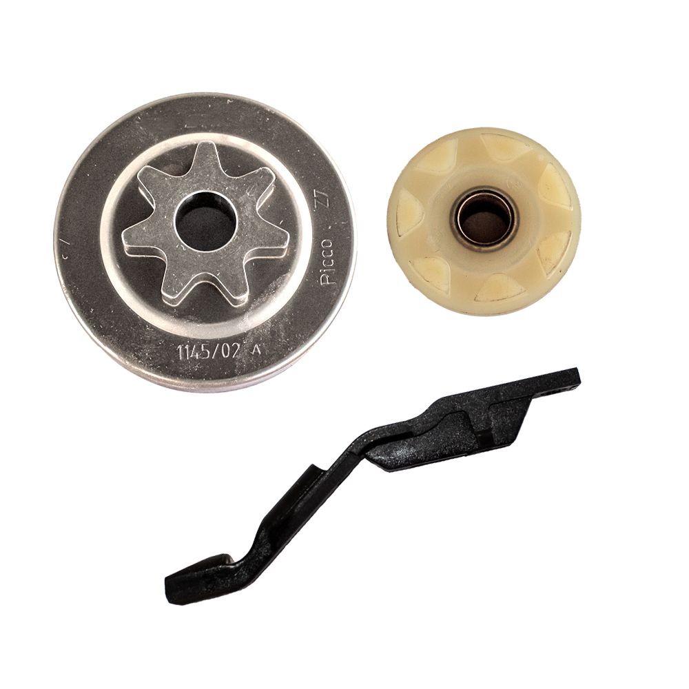 Stihl Spur Sprocket (3/8" Picco x 7 Tooth) & Worm Drive Gear for MS201 Chainsaws 1145 640 2050