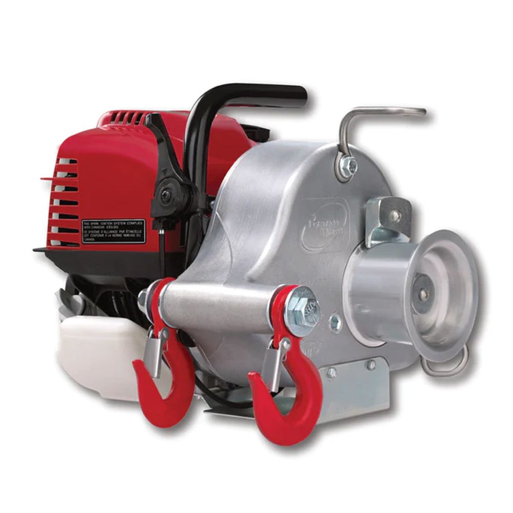 Portable Gas Powered Capstan Pulling Winch GX35 PCW3000