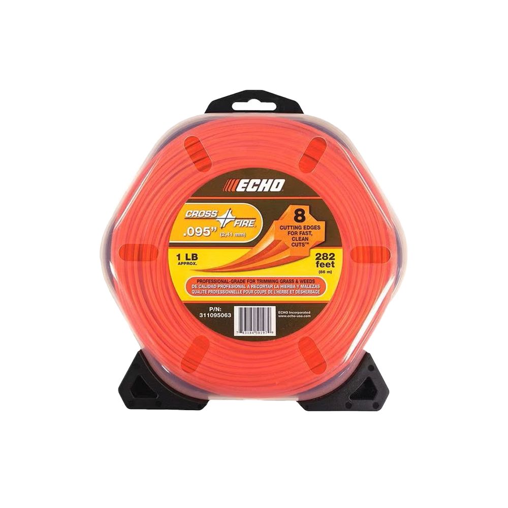 Echo Cross-Fire Trimmer Line (.095") 1lb Spool