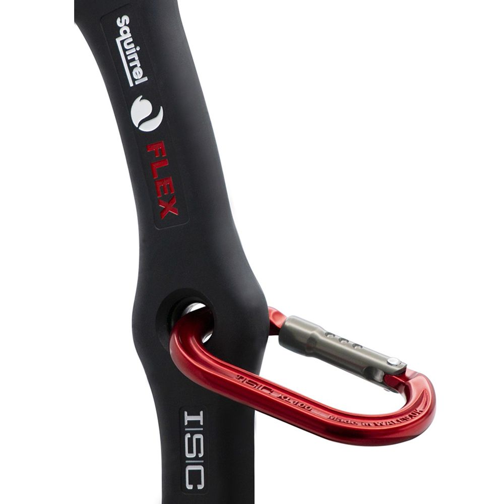 ISC Squirrel Flex Tether with KL100 Accessory Carabiner
