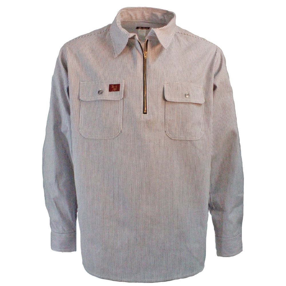 パーリー　シャツ1 Bailey's Logger Wear Long Sleeve Classic Hickory Shirt - HSC 93