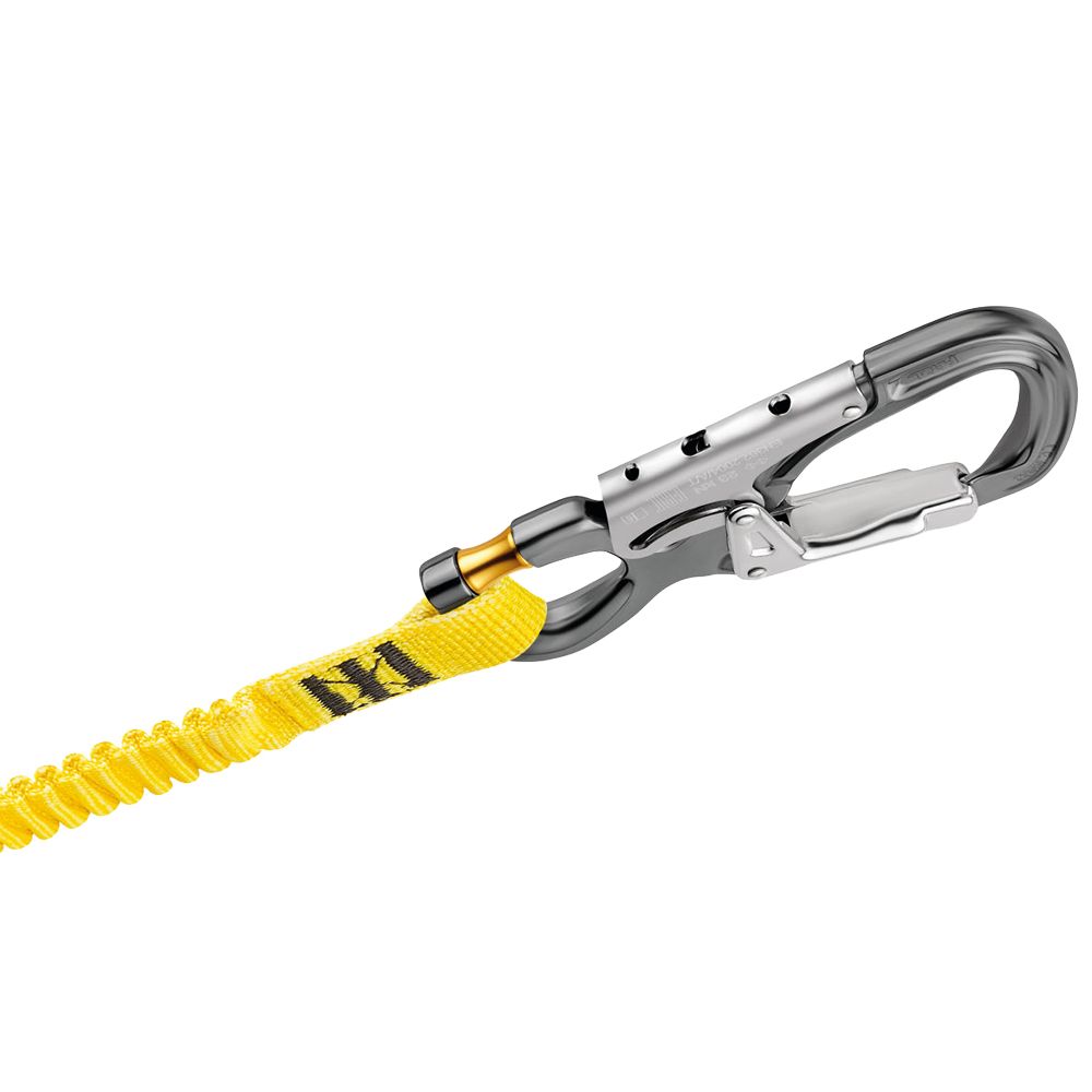 Petzl Eashook Open Carabiner with Gated Connection Point