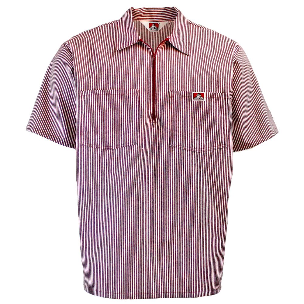Ben Davis Short Sleeve Classic Hickory Shirt 11239 BEN 11239