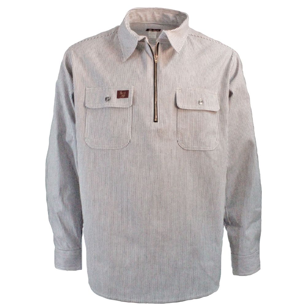 Bailey's Logger Wear Long Sleeve Classic Hickory Shirt - HSC 93