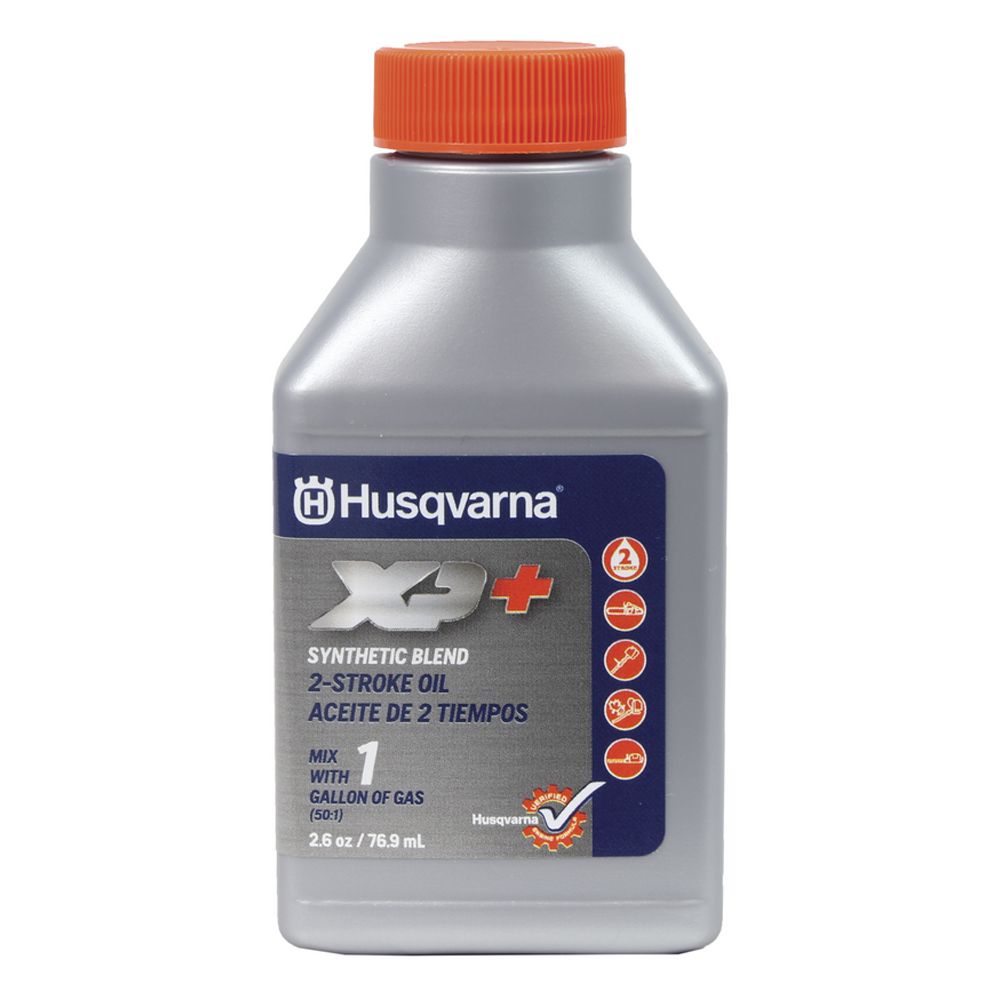 Husqvarna XP+ 2-Stroke Synthetic Blend Oil (2.6 oz Bottle) Case of 24