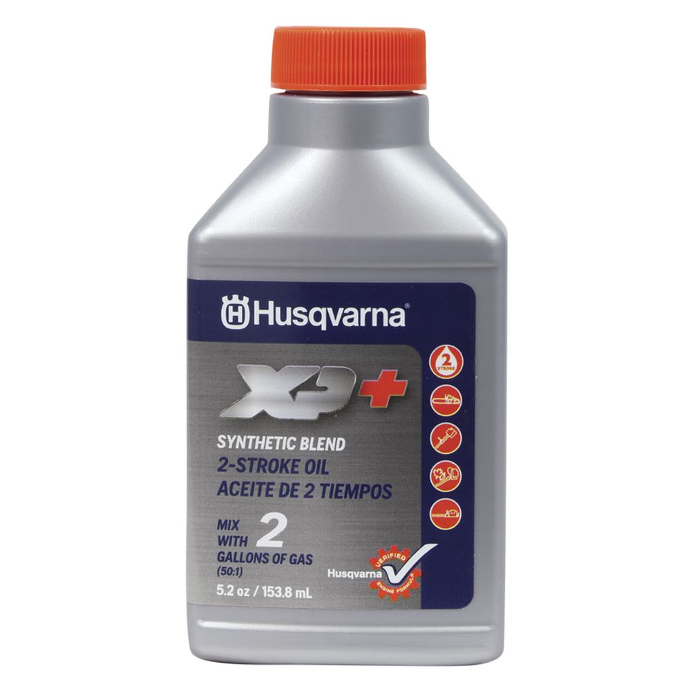 Husqvarna XP+ 2-Stroke Synthetic Blend Oil (5.2 oz Bottle) Case of