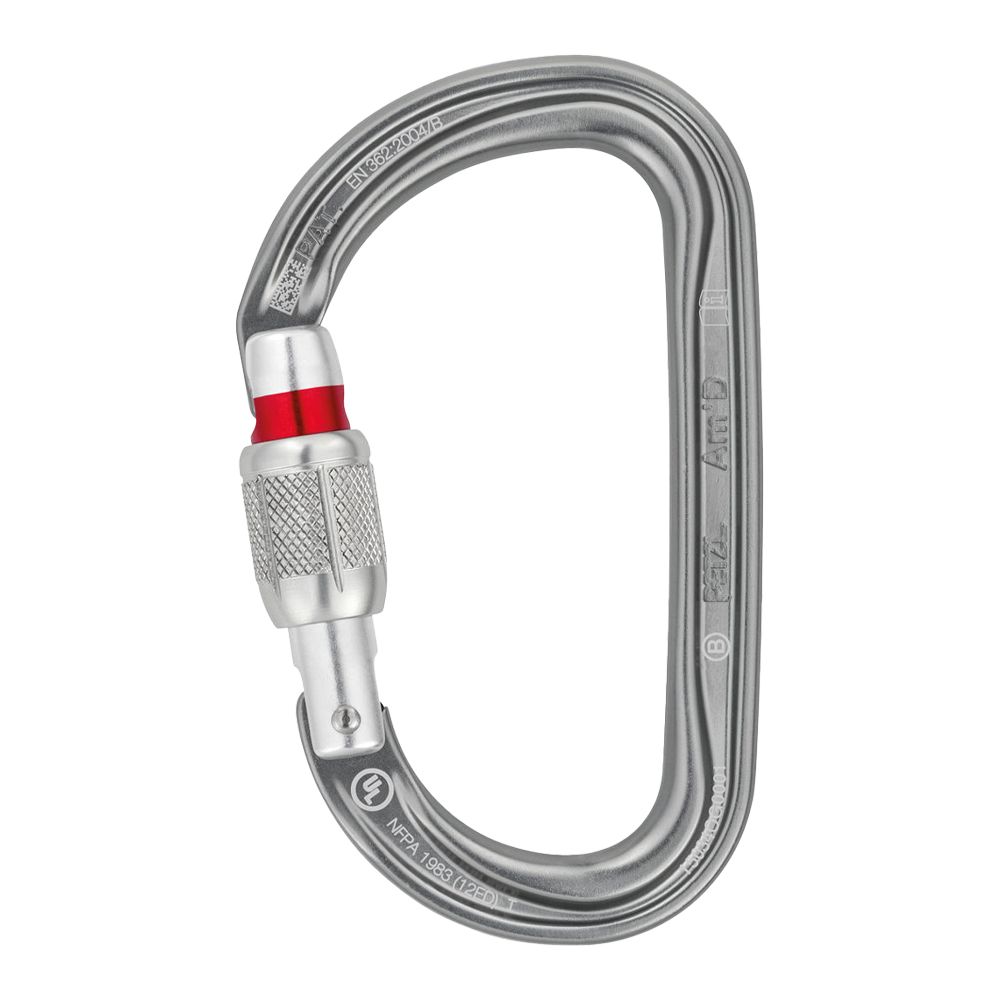 Petzl Am'D Screw-Lock Aluminum Carabiner M34A SL