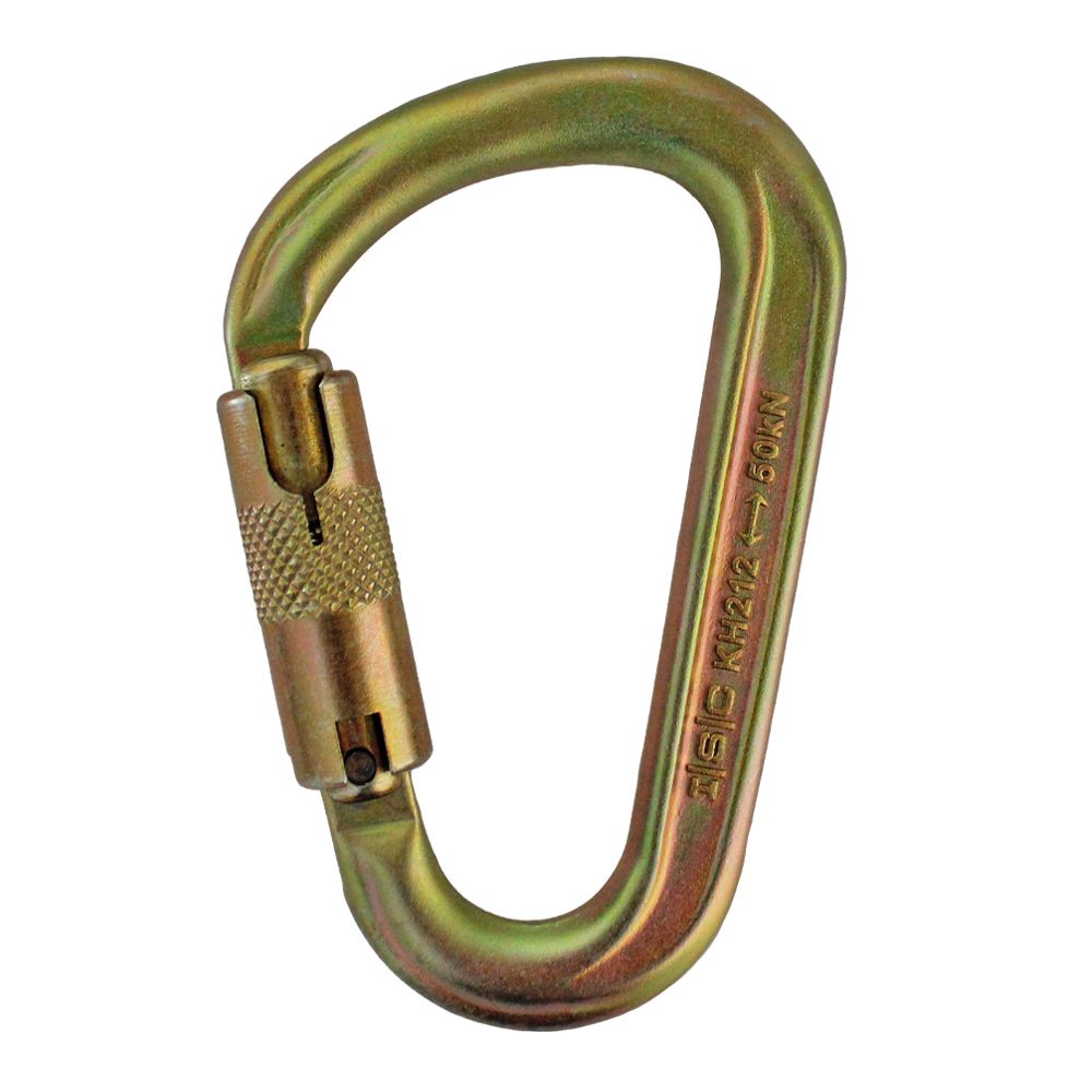 ISC Twistlock HMS Steel 50kN Carabiner KH212TL