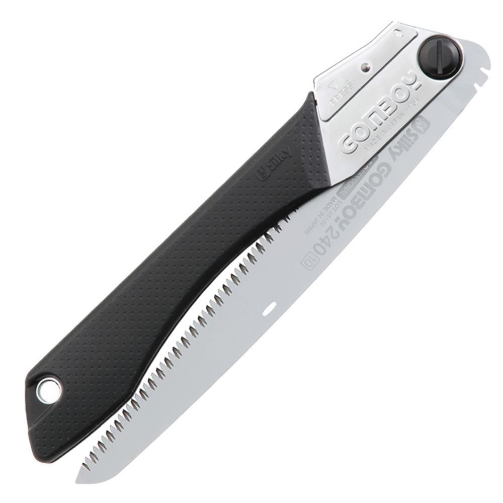 Silky Gomboy 9-1/2" (240mm) Straight Folding Pruning Saw (Medium Teeth)