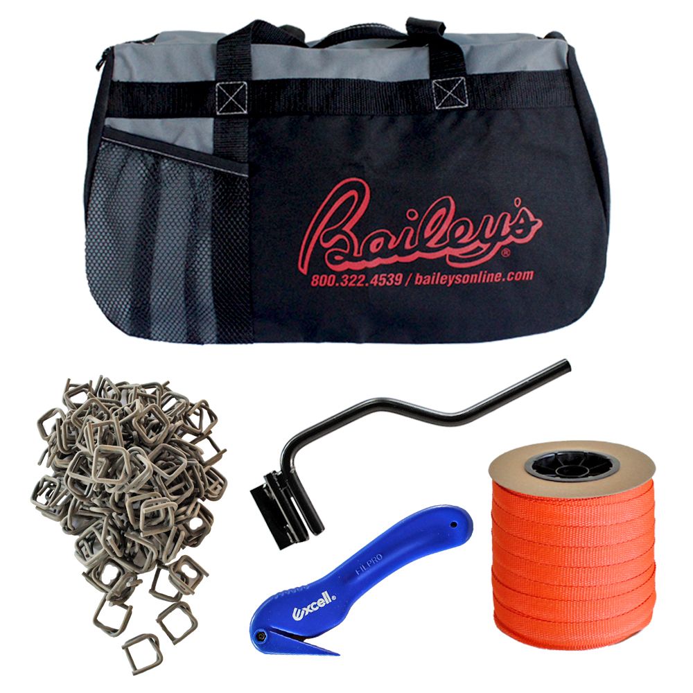 Kubinec 3/4" Poly Strapping Kit