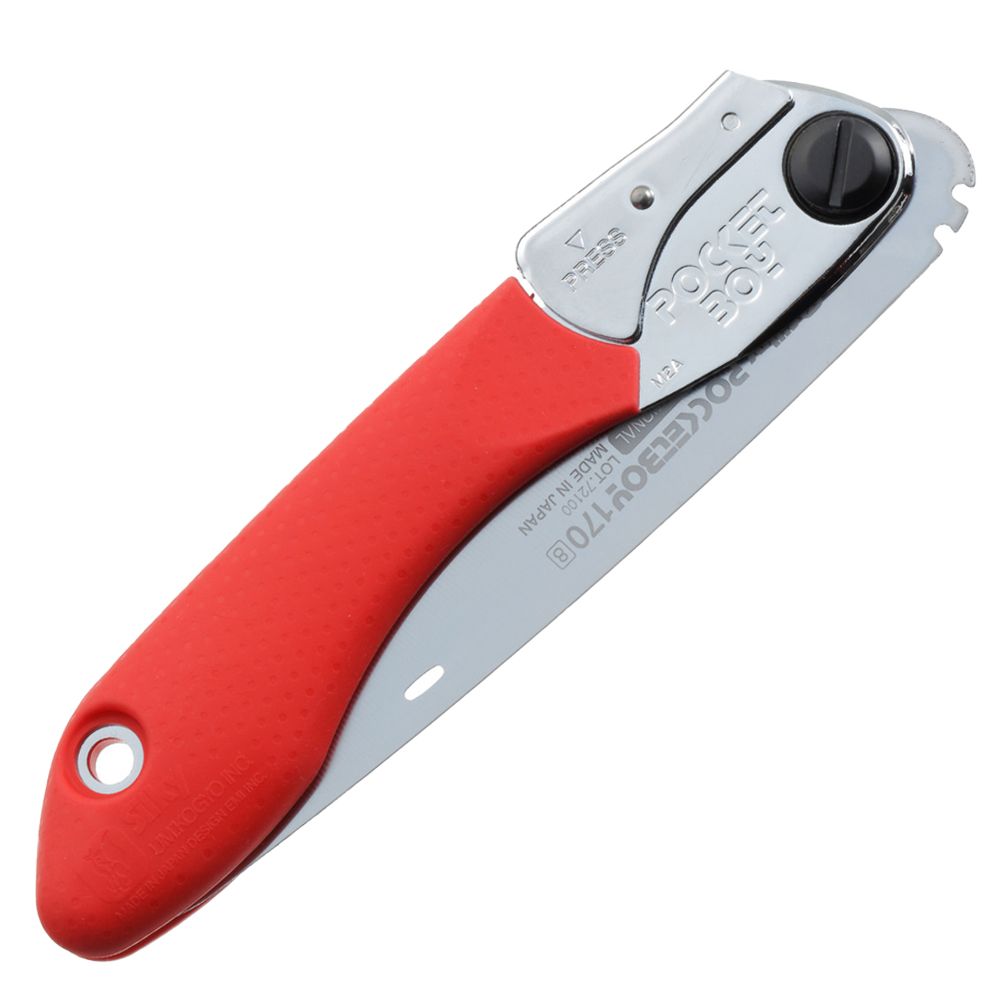 Silky Pocketboy 6-3/4" (170mm) Straight Folding Pruning Saw (Large Teeth)