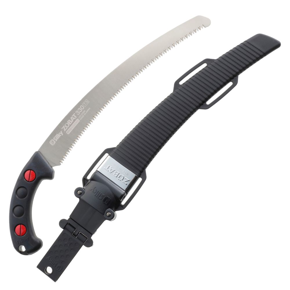 Silky Zubat 13" (330mm) Curved Pruning Saw & Scabbard (Large Teeth)