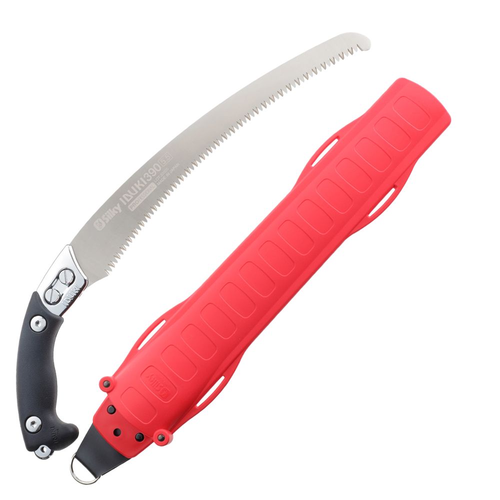 Silky Ibuki 15-2/5" (390mm) Curved Pruning Saw & Scabbard (Extra Large Teeth)