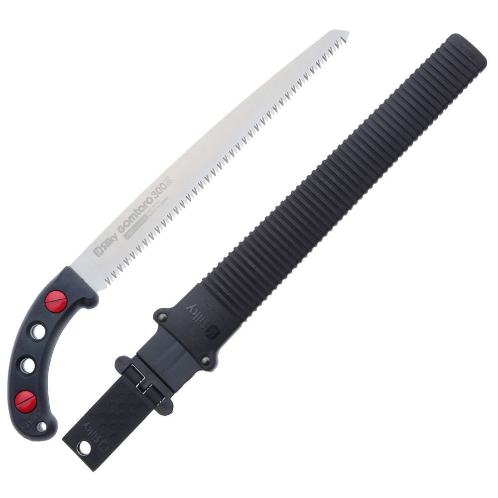 Silky Gomtaro 11-4/5" (300mm) Straight Pruning Saw & Scabbard (Large Teeth)
