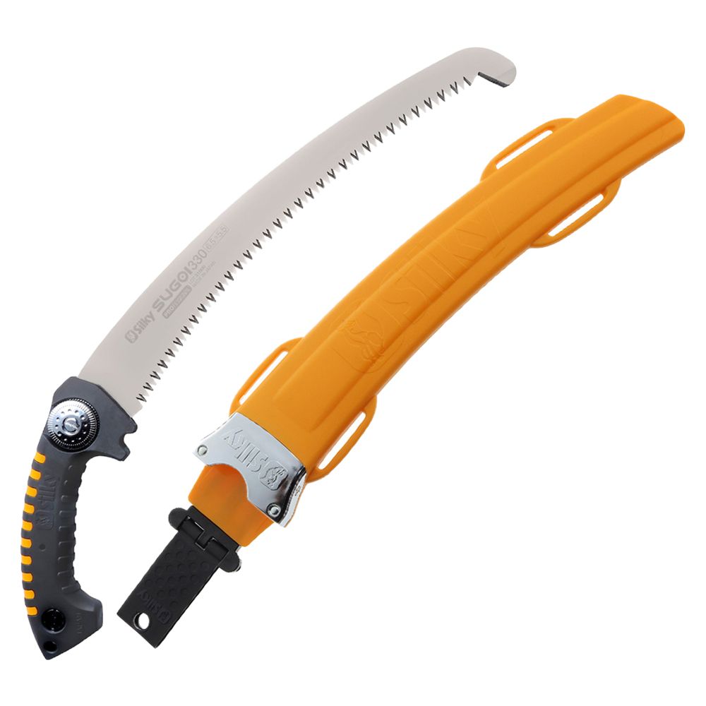Silky Sugoi 13" (330mm) Professional Curved Pruning Saw & Scabbard (Extra Large Teeth)