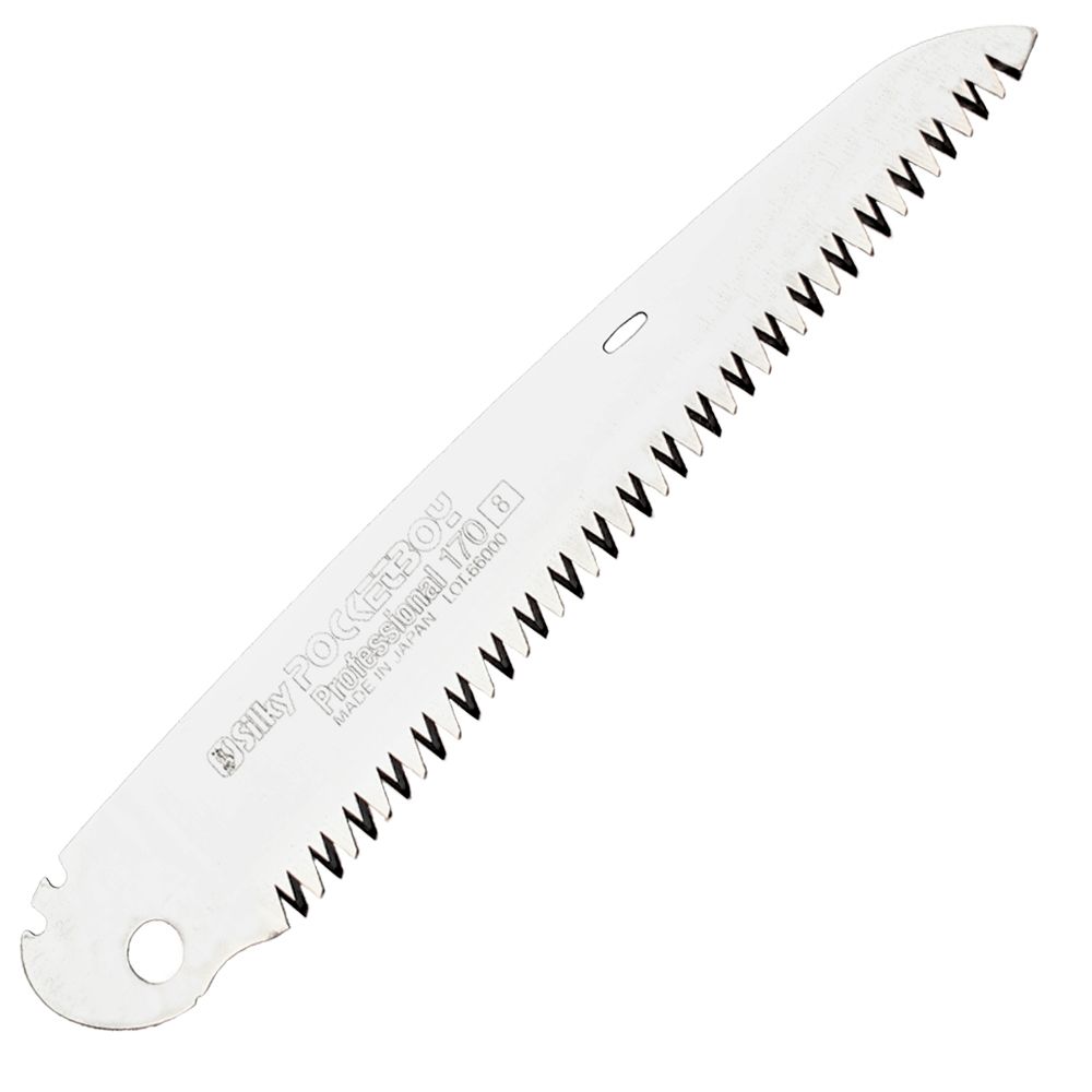 Silky Pocketboy 6-3/4" (170mm) Straight Folding Pruning Saw Replacement Blade (Large Teeth)