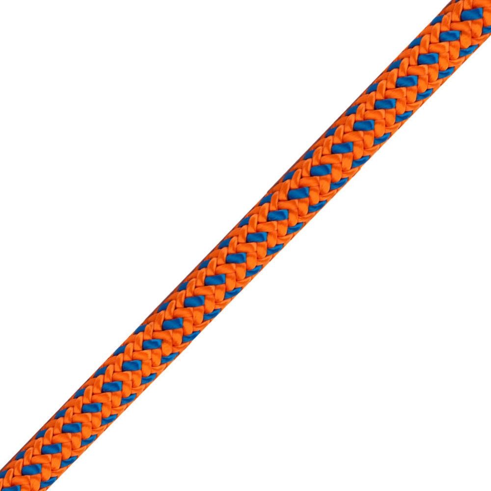 Teufelberger Tachyon (11.5mm) 24-Strand Climbing Rope (120' Hank with Sewn Tight Eye)