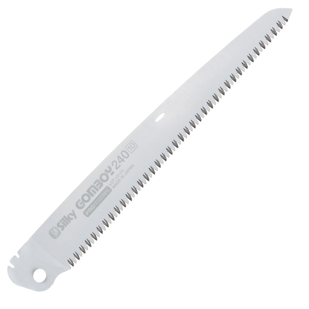 Silky Gomboy 9-1/2" (240mm) Straight Folding Pruning Saw Replacement Blade (Medium Teeth)