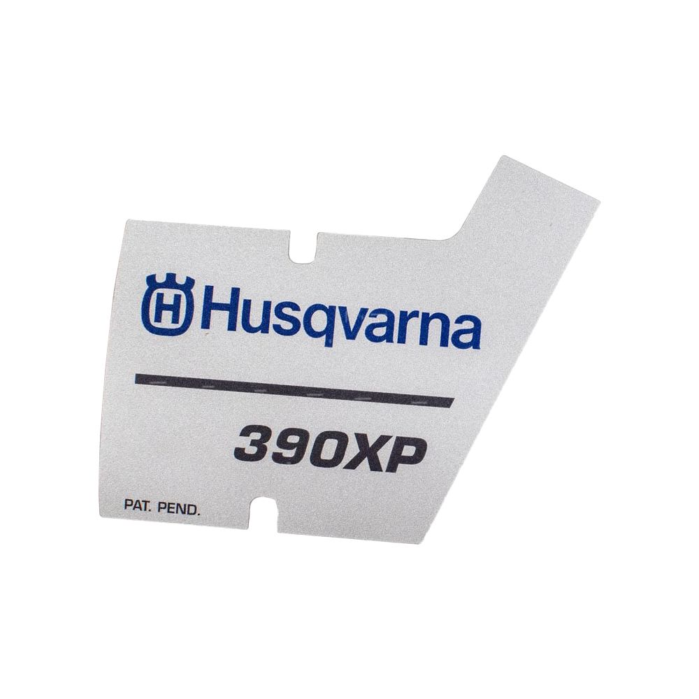 Husqvarna OEM Recoil Starter Decal for 390XP Chainsaws 537327003