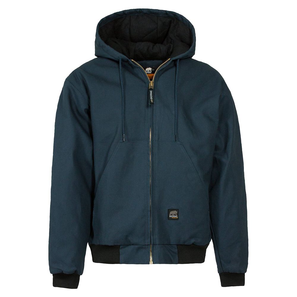 Berne HJ51 Original Quilt Lined Hooded Jacket