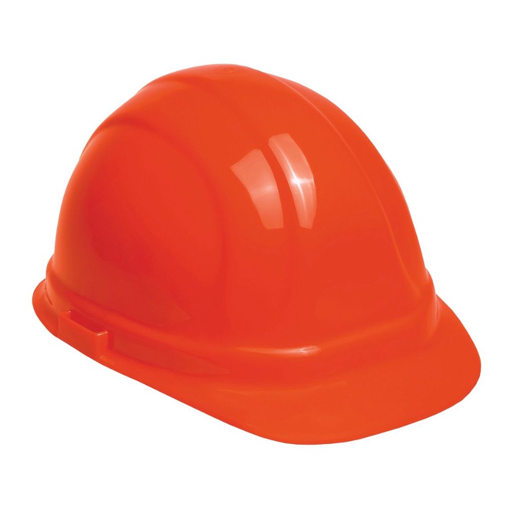 ERB Omega II Cap with 6-Point Mega Ratchet Suspension (Hi-Vis Orange)