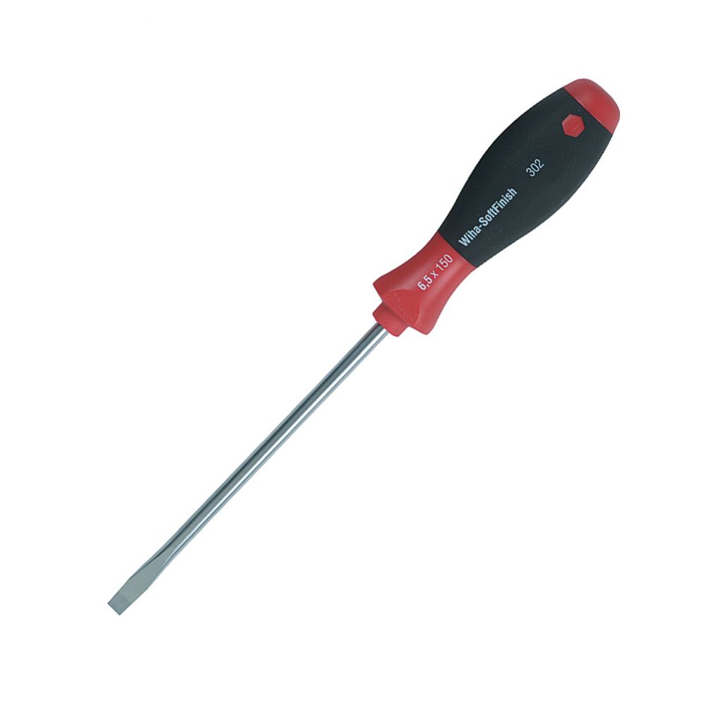 Wiha SoftFinishÂ® Slotted Screwdriver 8.0mm - 30232