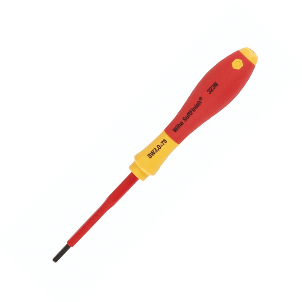 Wiha Insulated Hex Metric Screwdriver 3.0mm