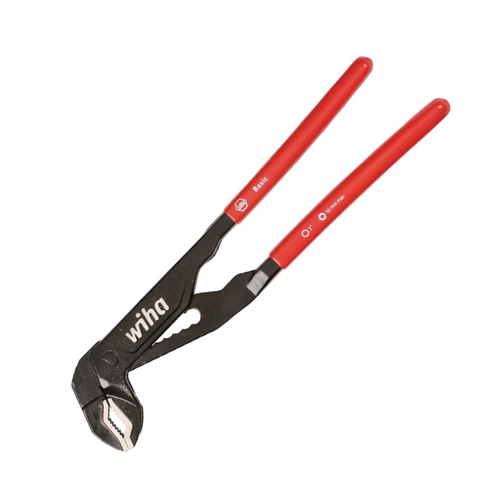 Wiha Soft Grip Adjustable Pliers Box Type 10"