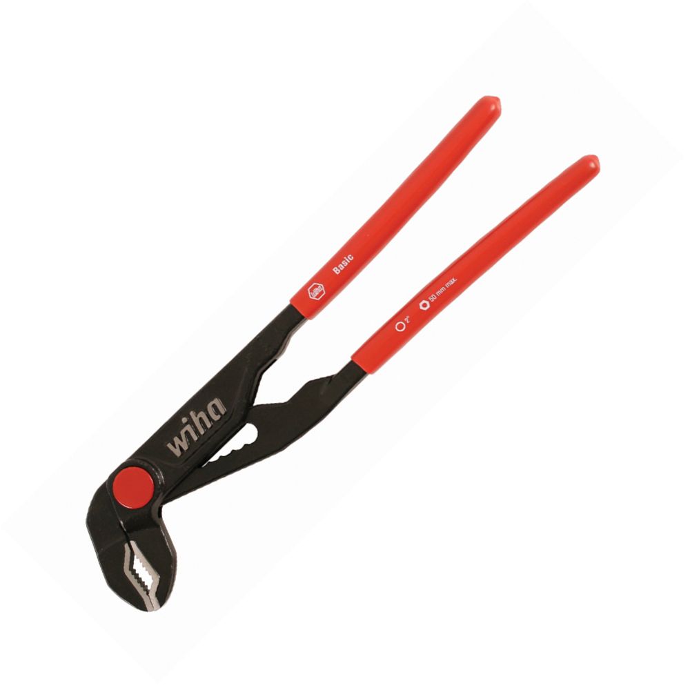 Wiha Soft Grip Adjustable Push Button Pliers - 32667