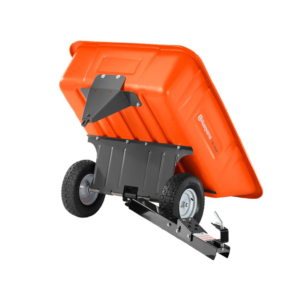 Husqvarna Towable Utility Swivel Dump Cart