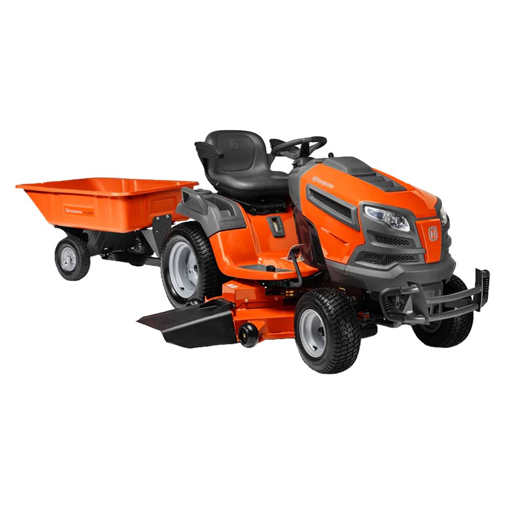 Husqvarna Towable Utility Swivel Dump Cart