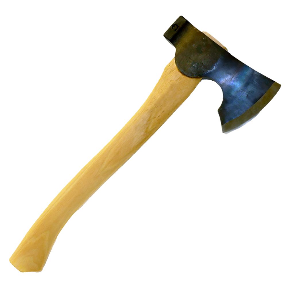 Council Tool Wood-Craft Camp Carver  (1.7 lbs.) with 16" Curved Handle and Leather Mask