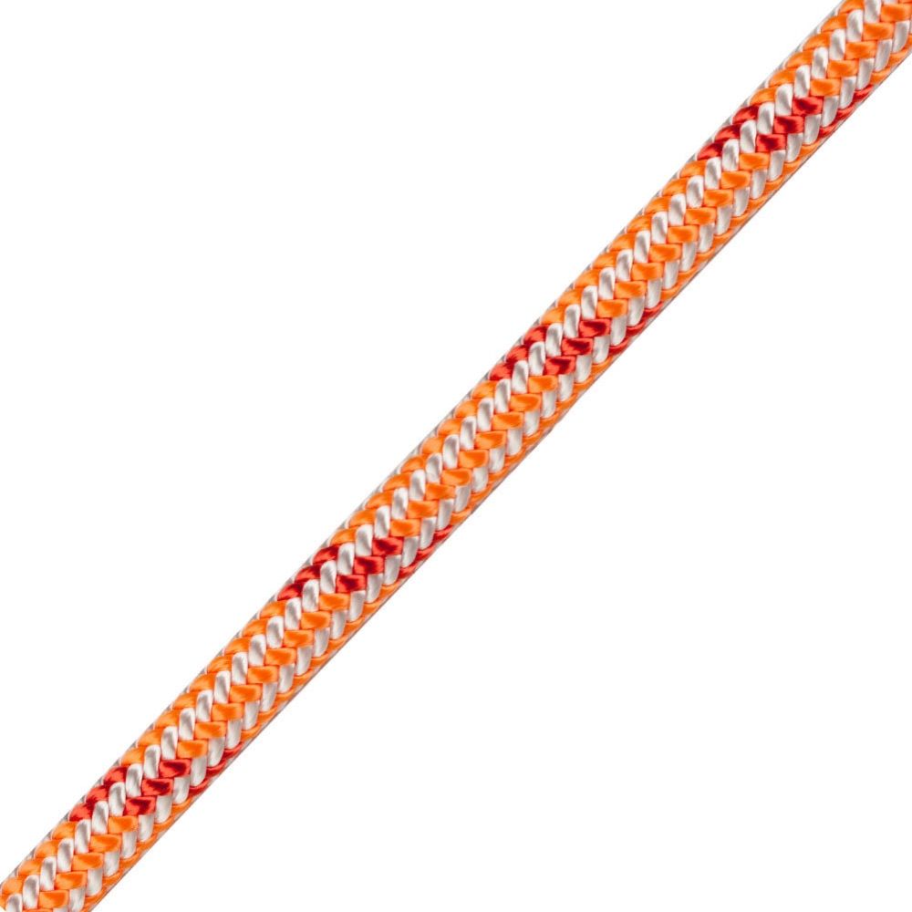 Samson Velocity Hot (11mm) 24-Strand Climbing Rope (120' Hank with Hand Spliced Tight Eye)