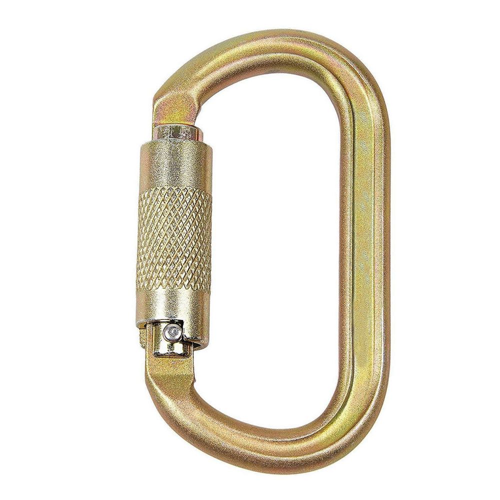 ISC Offset Oval Steel SuperSafe Carabiner