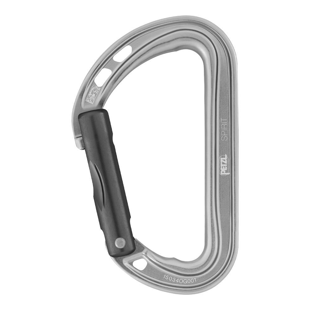 Petzl Spirit Straight Gate Aluminum Carabiner M061AA00