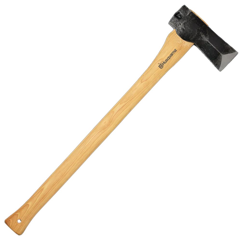Husqvarna Large Splitting Axe (3.3 lbs) with 30" Handle
